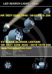 Lampu Sorot 15 Watt LED Search Light 3000K